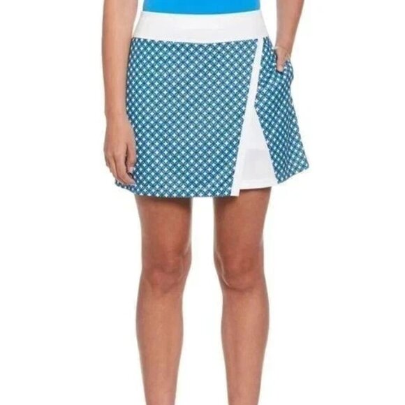 Callaway Women's UPF 50 True Sculpt Tennis Golf Shorts Skirt Skort Sea Star M - Picture 2 of 9
